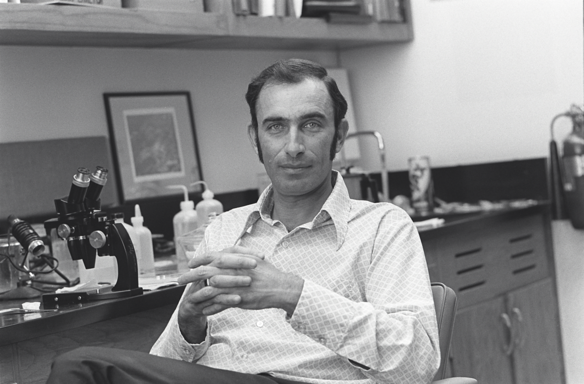 Black and white headshot of Paul Ehrlich
