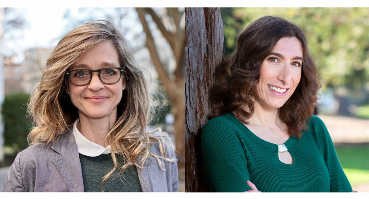 Headshots of Regina Nuzzo and Kristin sainani