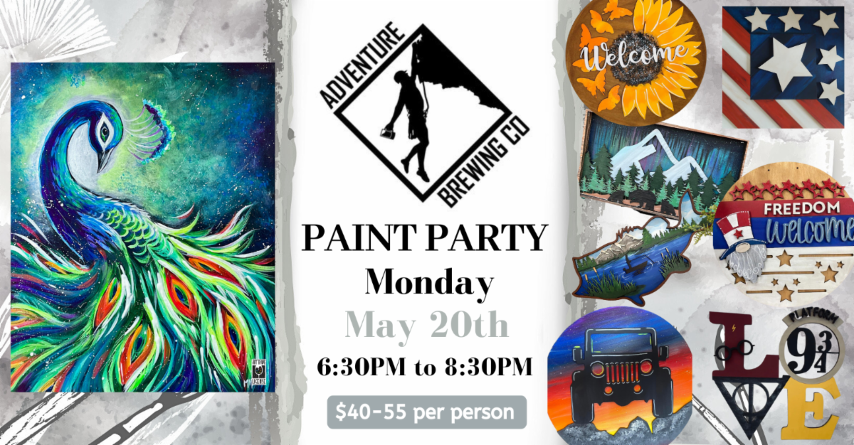 5/20 Adventure Brewing's Paint Night