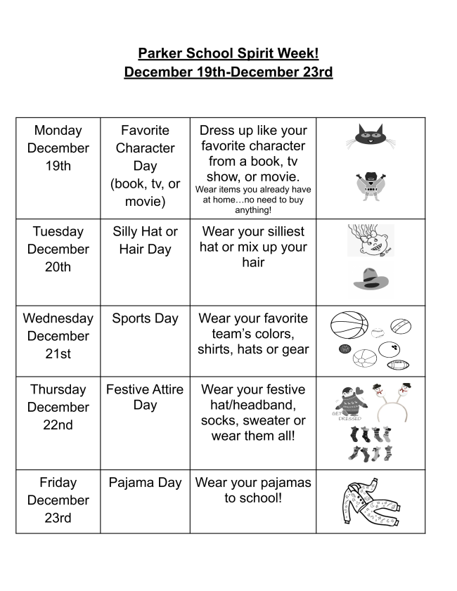 Parker School News Updates December 18, 2022