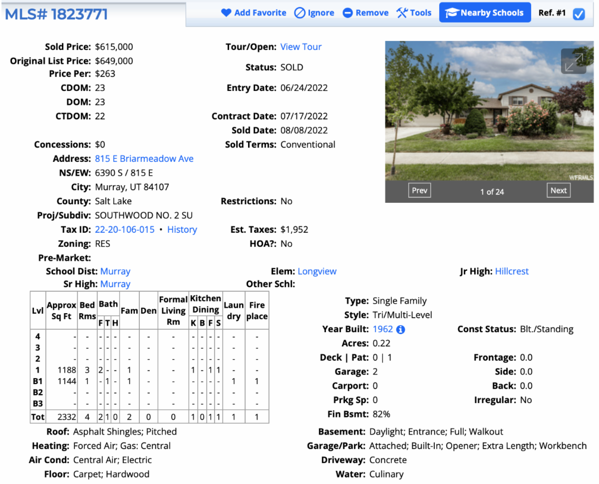 Flip w/ Potential MotherInLaw in Murray