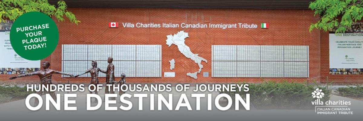 Immigrant Tribute Plaque