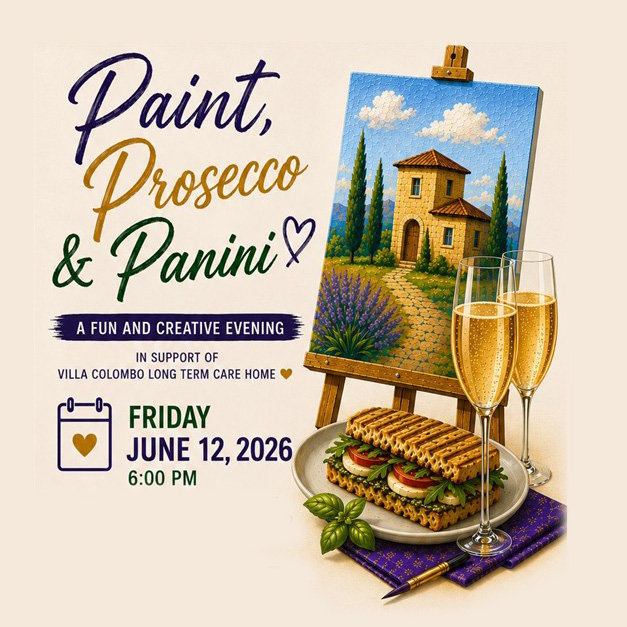 Paint Prosecco Panini