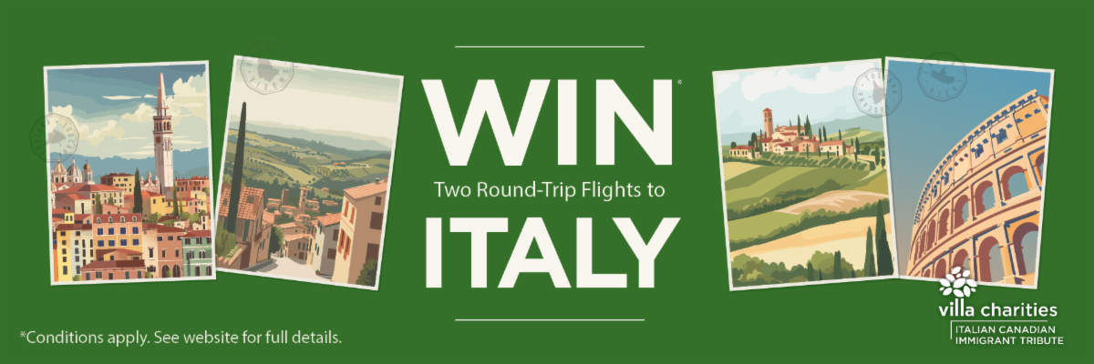 Italian Immigrant Tribute - Win Two Trips to Italy