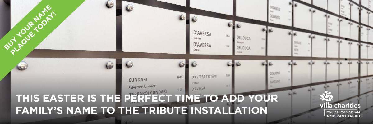 Easter Italian Immigrant Tribute