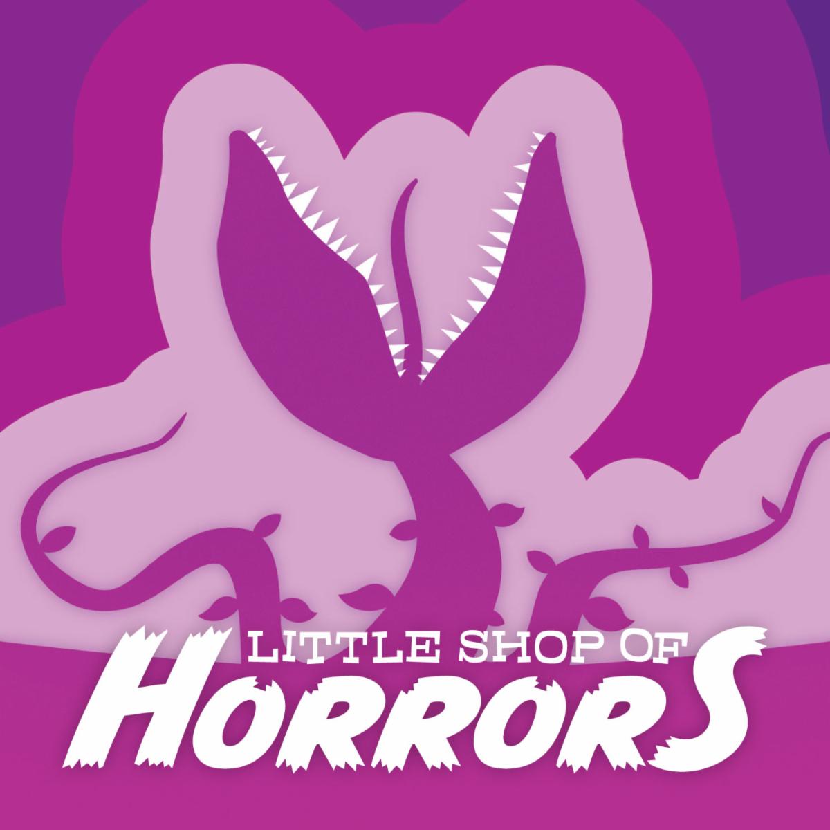 Little Shop of Horrors Show illustration of a venus flytrap.