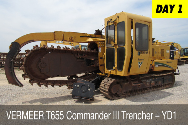 2012 VERMEER T655 Commander III Trencher
