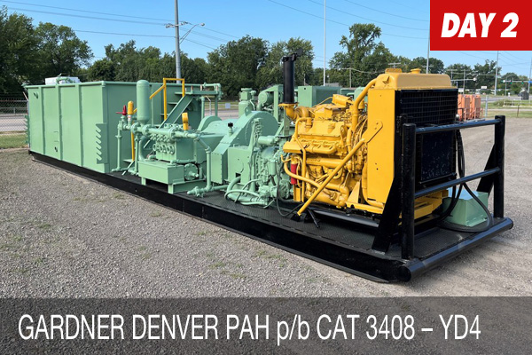 G.DENVER PAH with CAT 3408 and 100-Bbl Tank