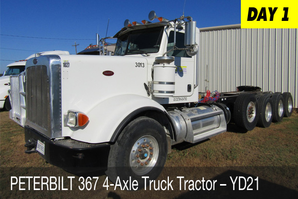 PETERBILT 367 4-Axle Truck Tractor