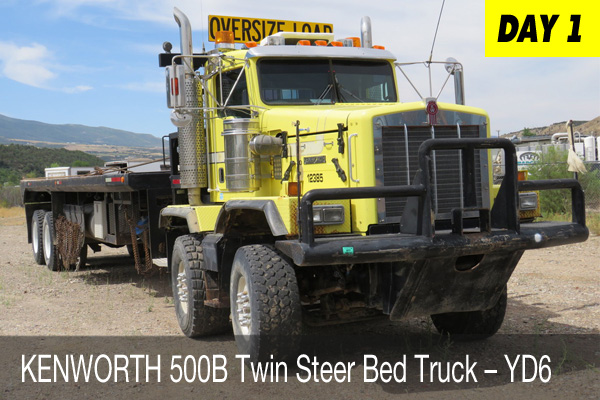 KENWORTH 500B Twin-Steer Bed Truck