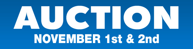 November 1st & 2nd Auction
