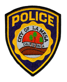 La Mesa Police Badge