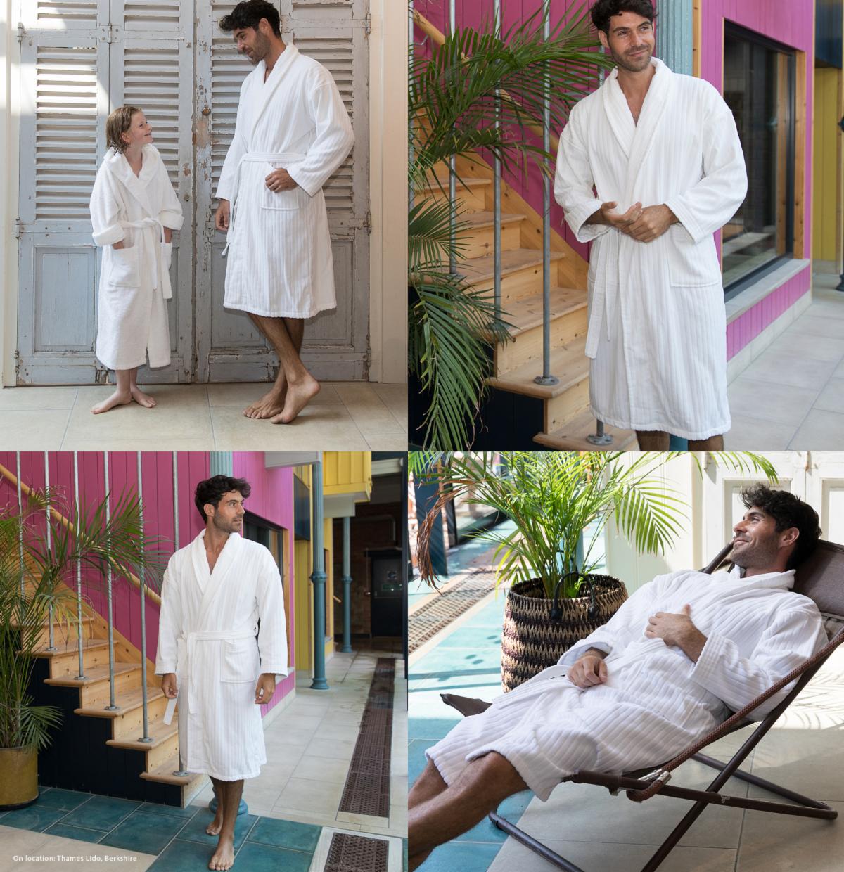 Bathrobes in the spotlight Velvety Lite