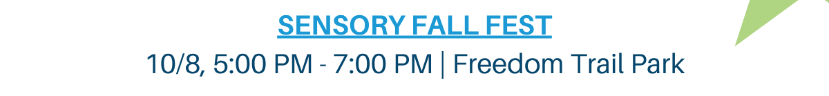 Sensory Fall Fest