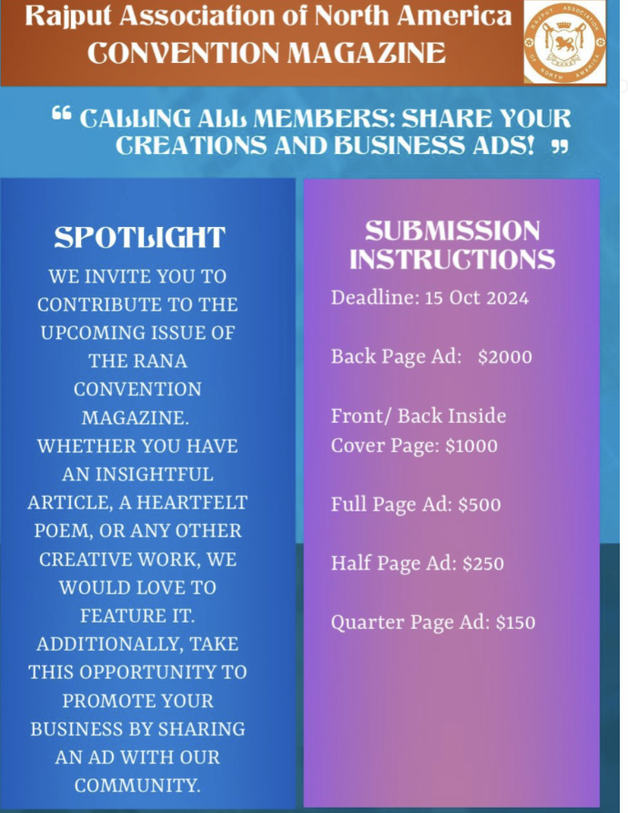 RANA CONVENTION MAGAZINE 2024