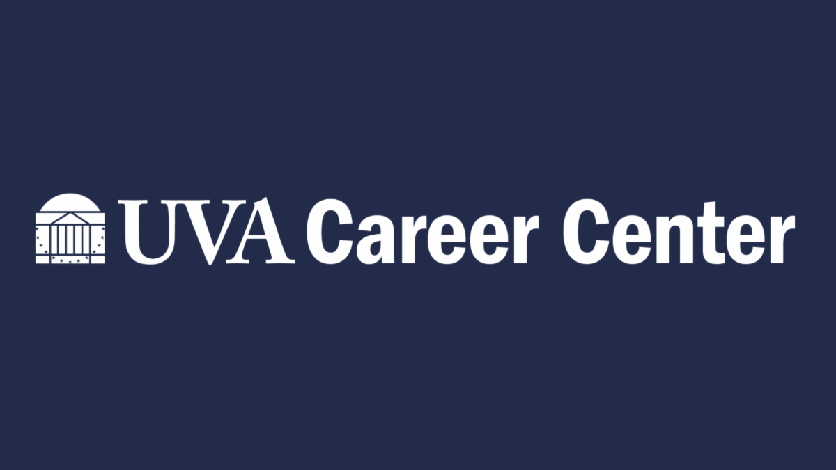 Logo for "UVA Career Center"