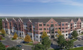 Rendering of Woodland Square