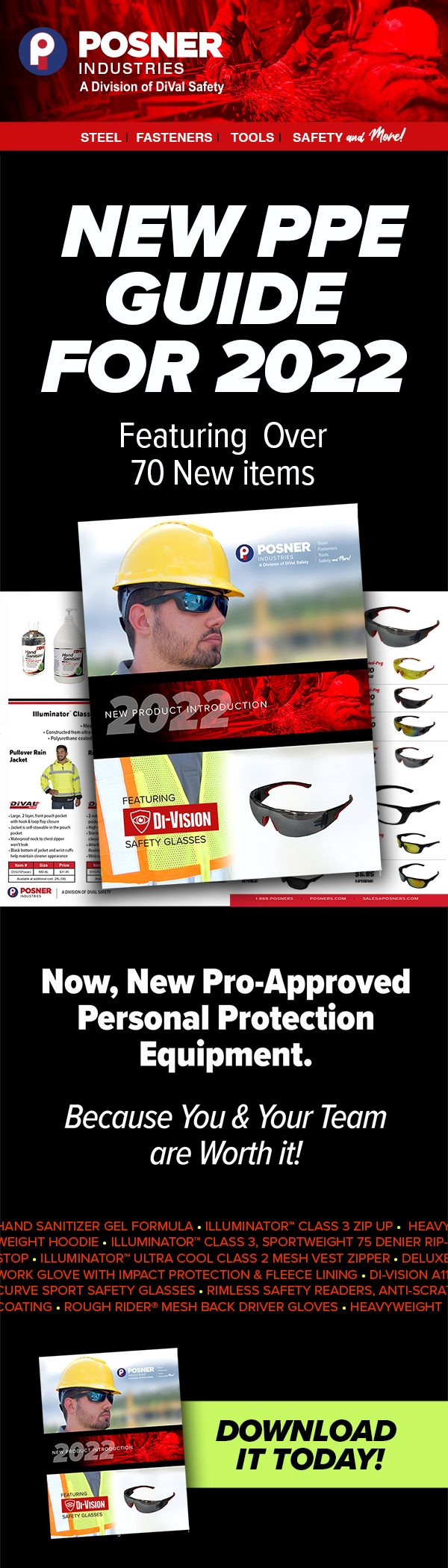 New 2022 PPE Products Guide.