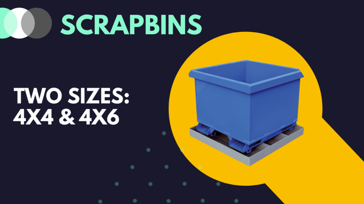 YEAREND SALE Hoppers & Scrap Bins