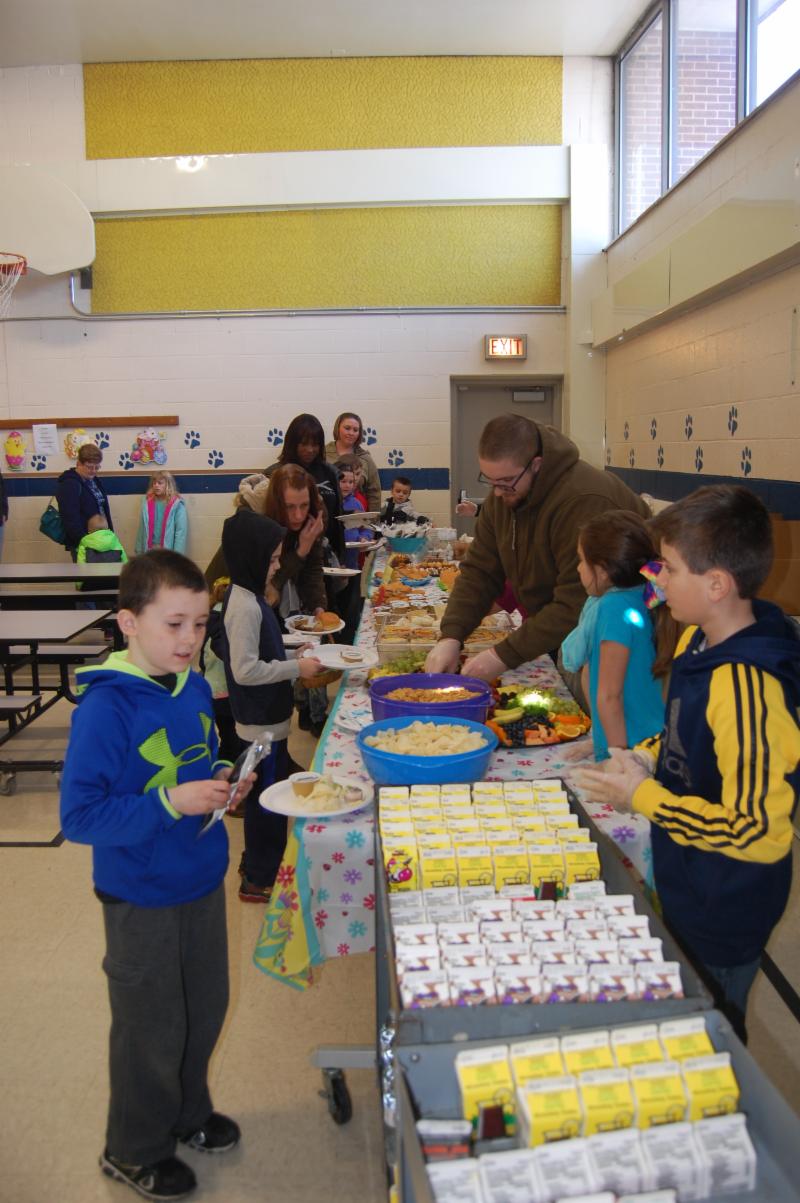 %22On Saturday, March 24, students of Lurgan Elementary and their families enjoyed 'Brunch with the Easter Bunny' made possible through generous food donations from Hickory Ridge Restaurant, Greenvillage Family Restaurant, Harrisburg Dairies, Martins Famous 