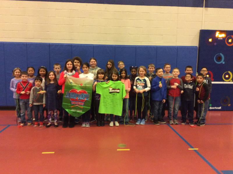 Ben Chambers students that raised $50 or more for Jump Rope For Heart earned a reward for their fundraising efforts.  The entire Ben Chambers school raised over $5,200.00!