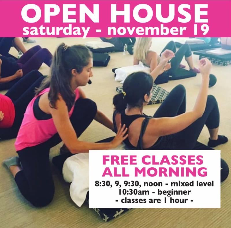 Open House This Saay Sign Up For A Free Cl Try Bar Method For Free