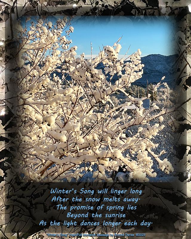 Winter's Song by Emmie Derise Â©2023
