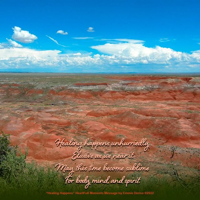 Healing Happens by Emmie Derise Â©2022