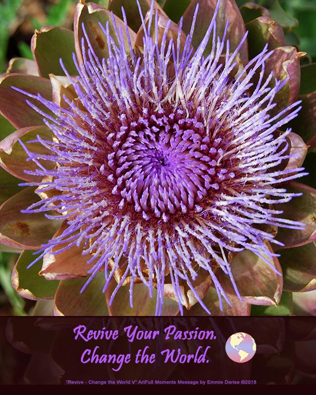 Revive Your Passion Change the World V by Emmie Derise Â©2020