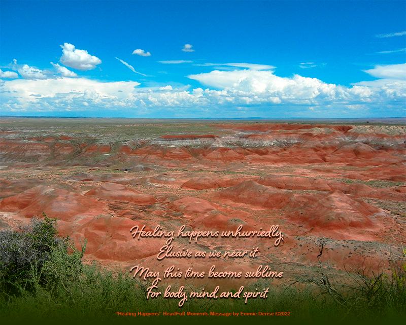 Healing Happens by Emmie Derise Â©2022