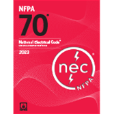 2023 National Electric Code book cover