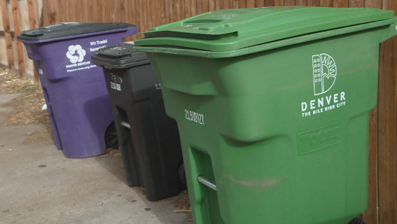 Denver recycling bins
