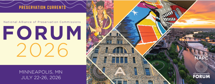 the National Alliance of Preservation Commissions save the date