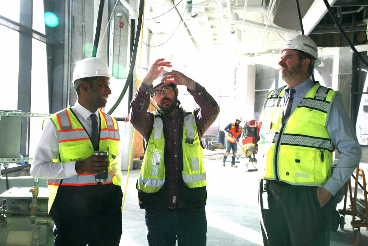 Manish Kumar walkthrough of hotel