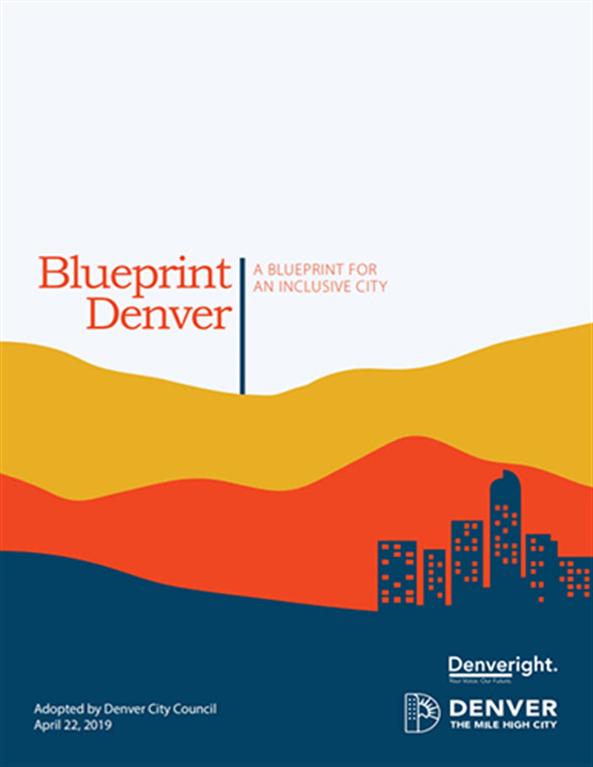 Cover photo of Blueprint Denver report