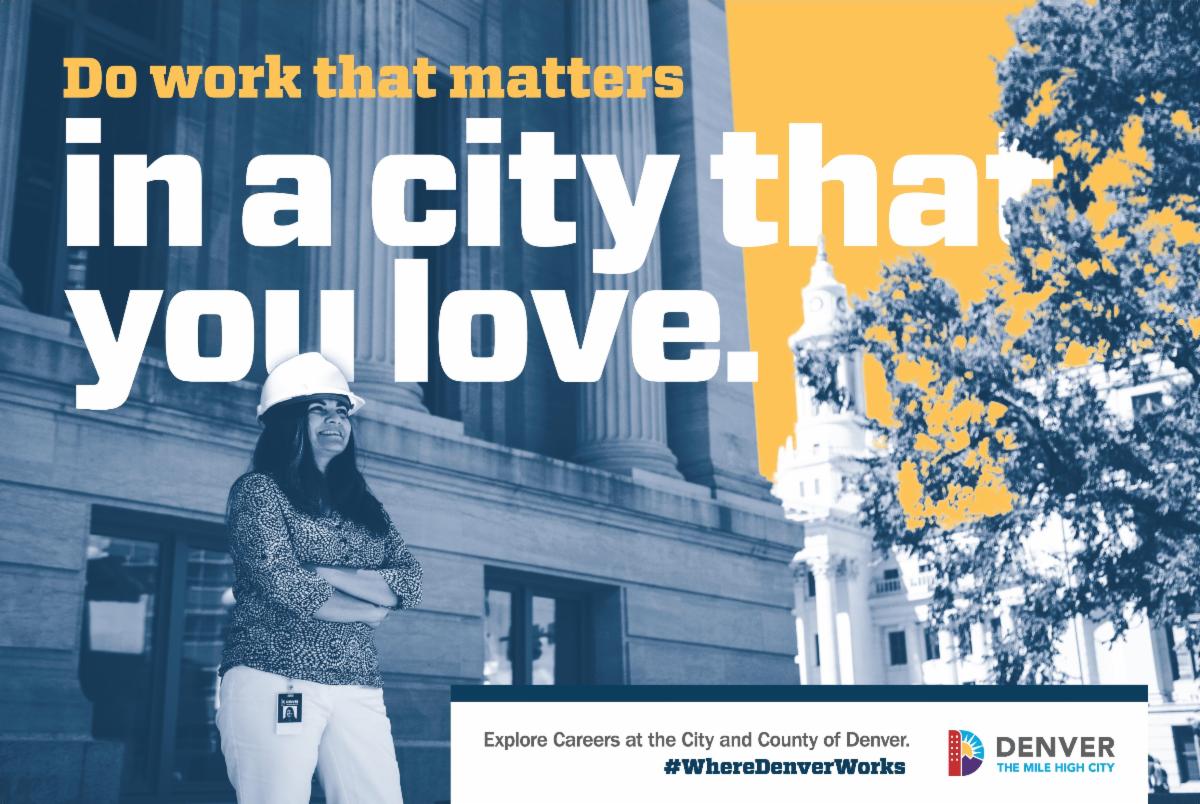 do work that matters in a city that you love