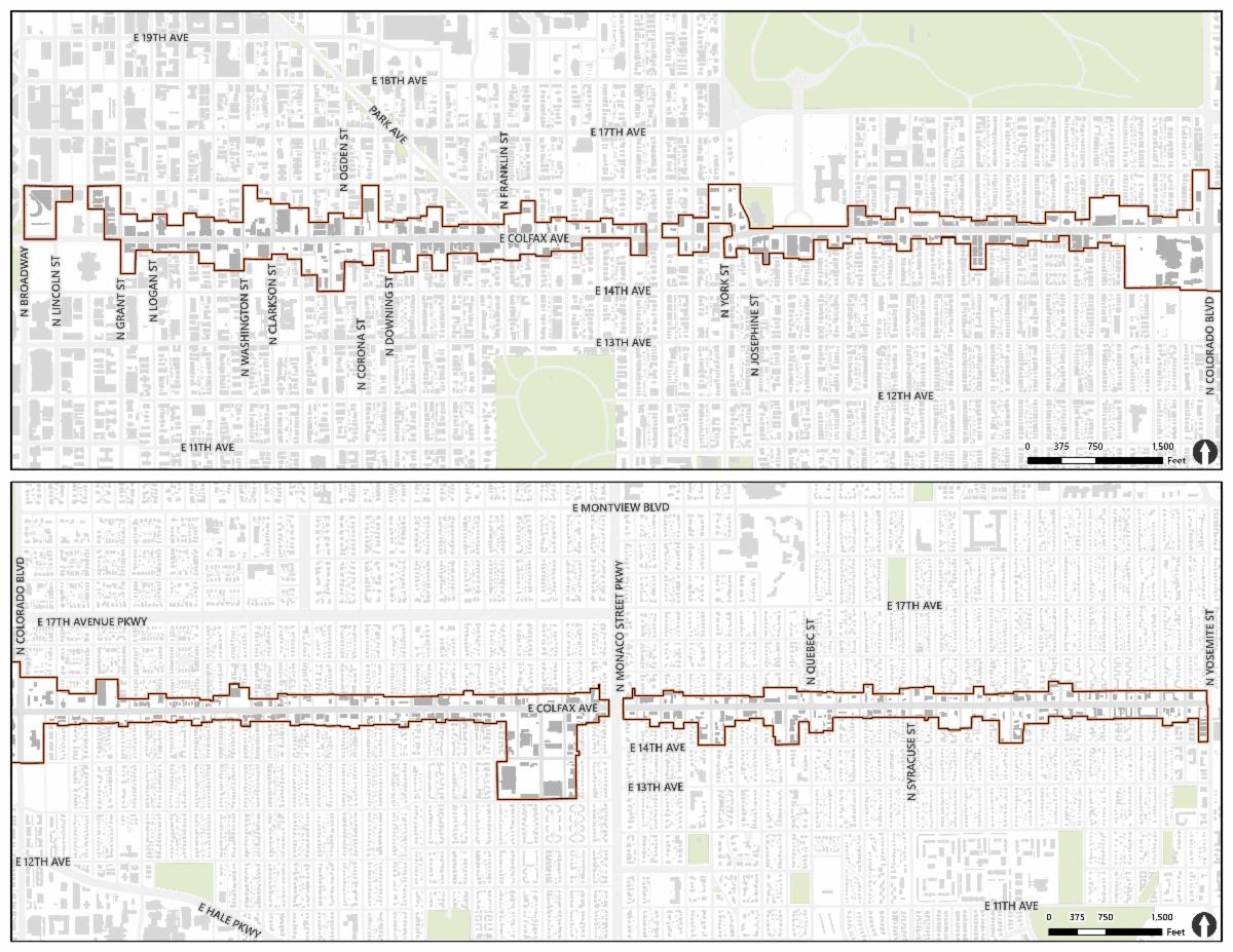 East Colfax Pilot Boundary