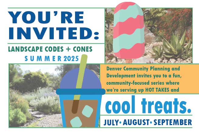 Marketing graphic for Codes and Cones event series