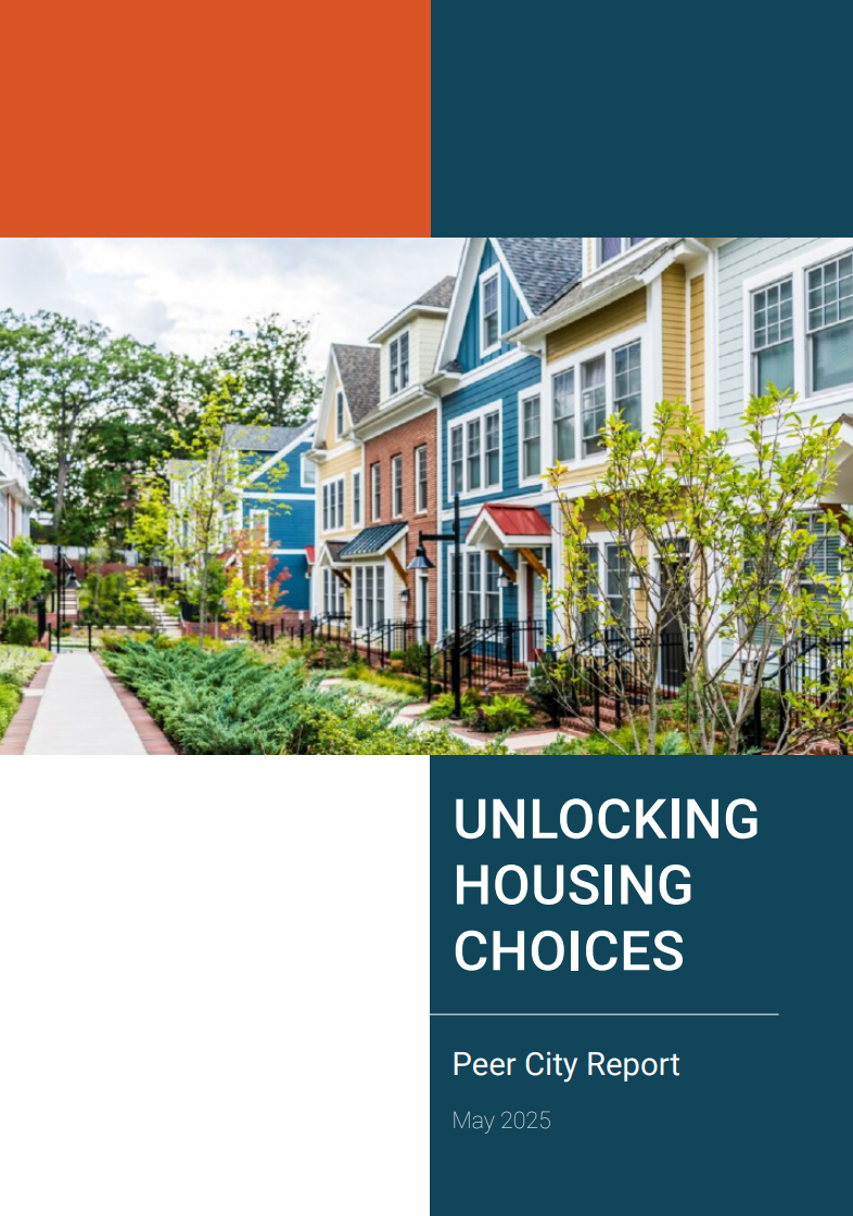 Peer cities report cover