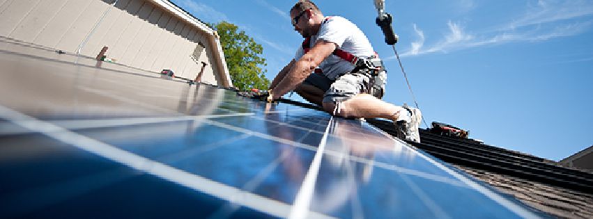 flush-mounted solar