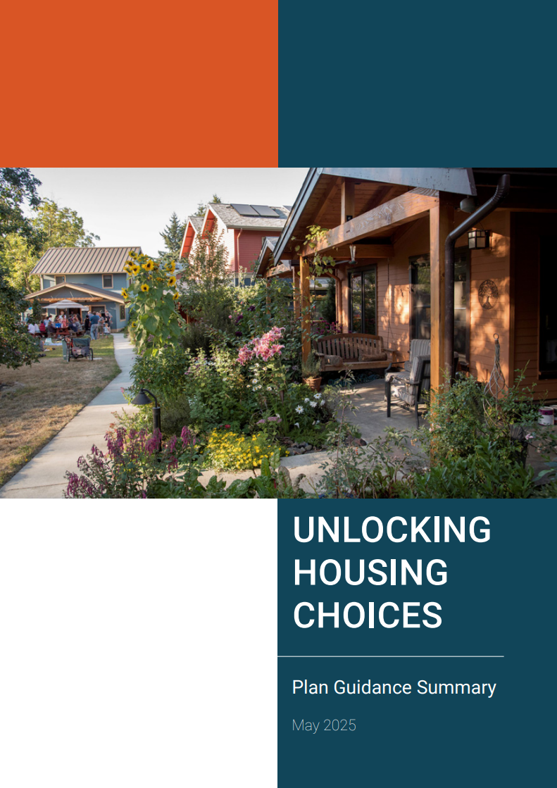 Plan guidance summary report cover