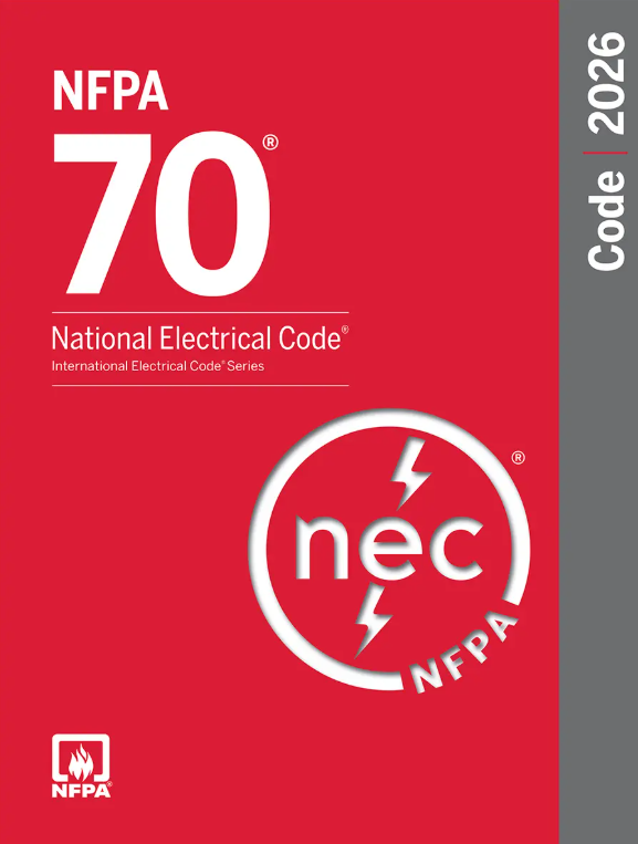 Phot of the 2026 electric code