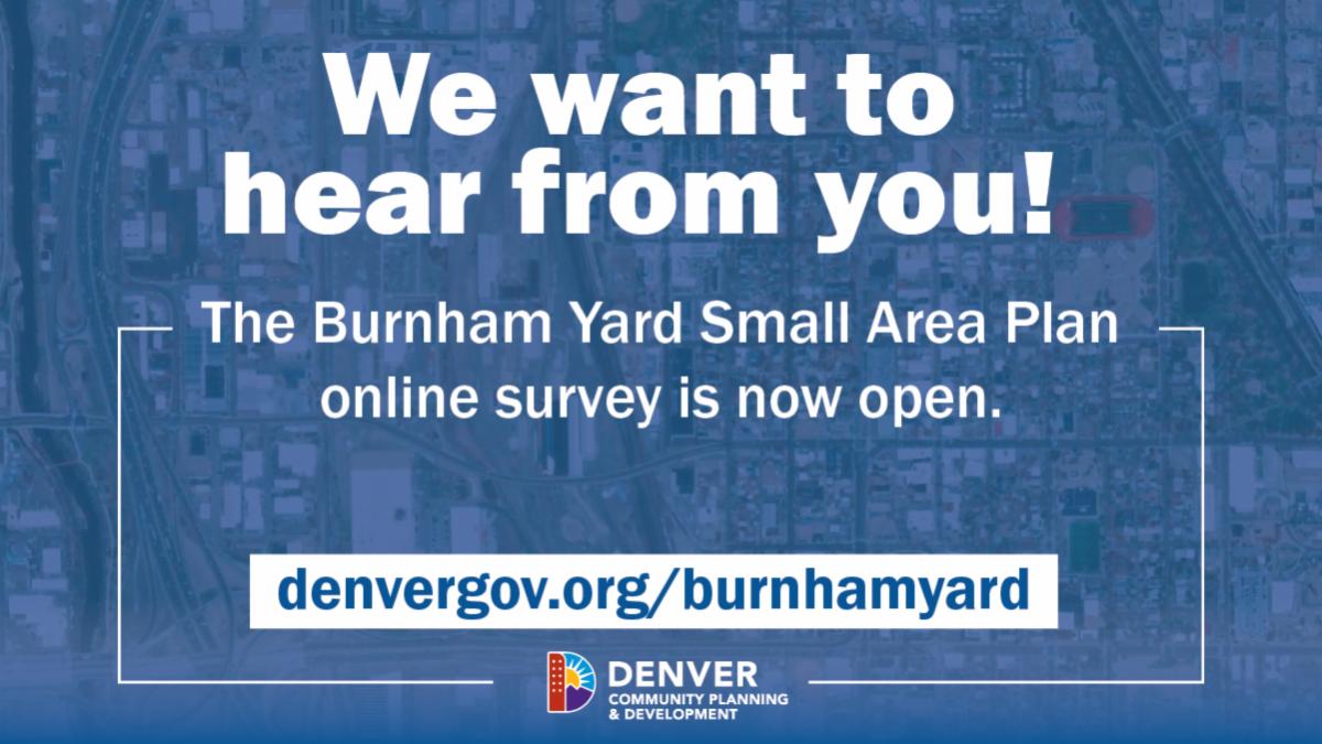 Graphic with information on Burnham Yard survey