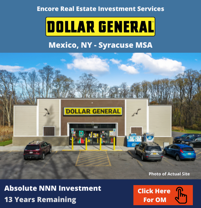 MOTIVATED SELLER Dollar General Mexico, NY