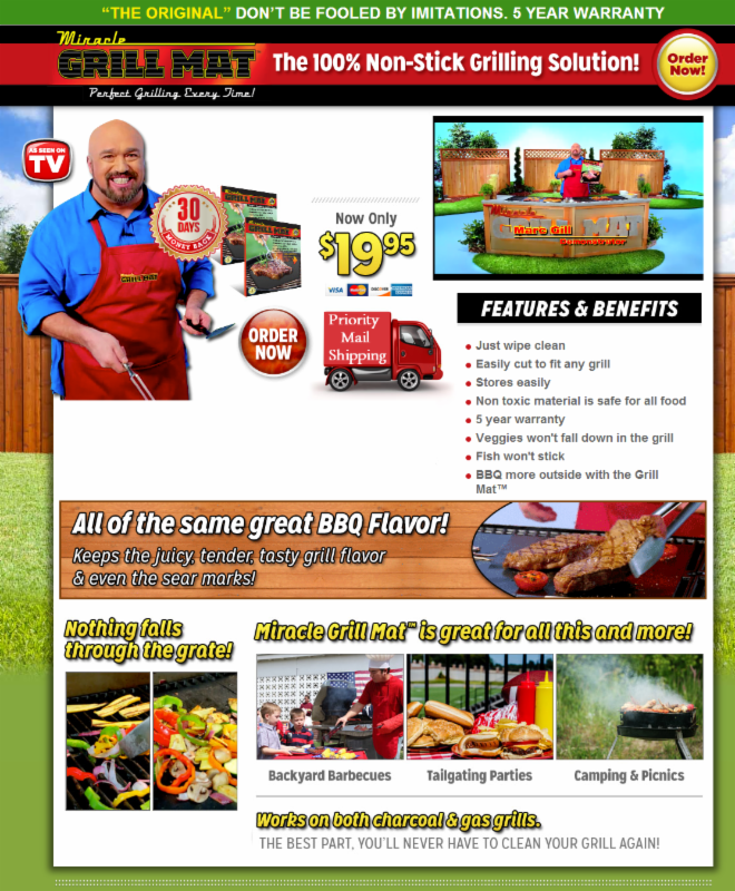Miracle Grill Mat   The 100  Non Stick Grilling Solution.png
