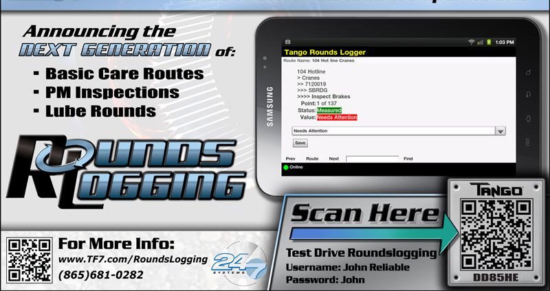 Rounds Logging Ad