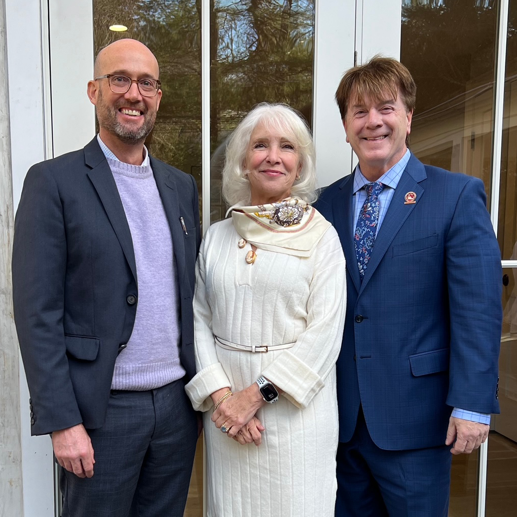 Heath Kathryn and Thomas smiling