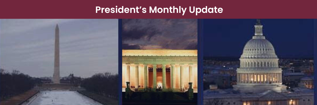 aerial views of Washington Monument Lincoln Memorial and Capitol building
