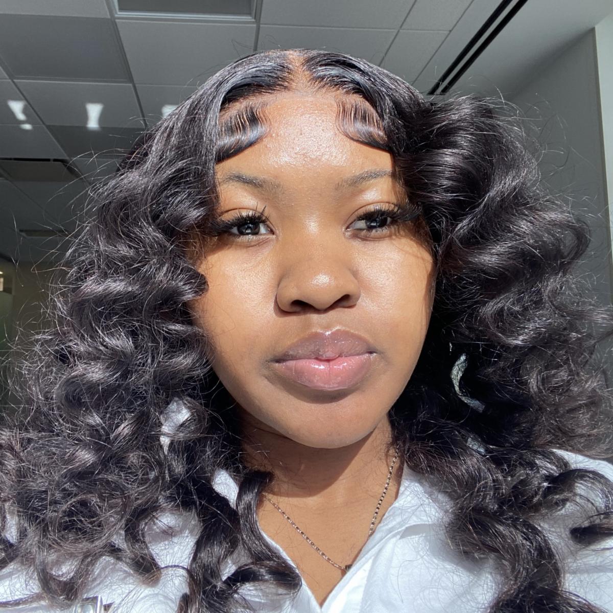 Shanice Madourie smiling