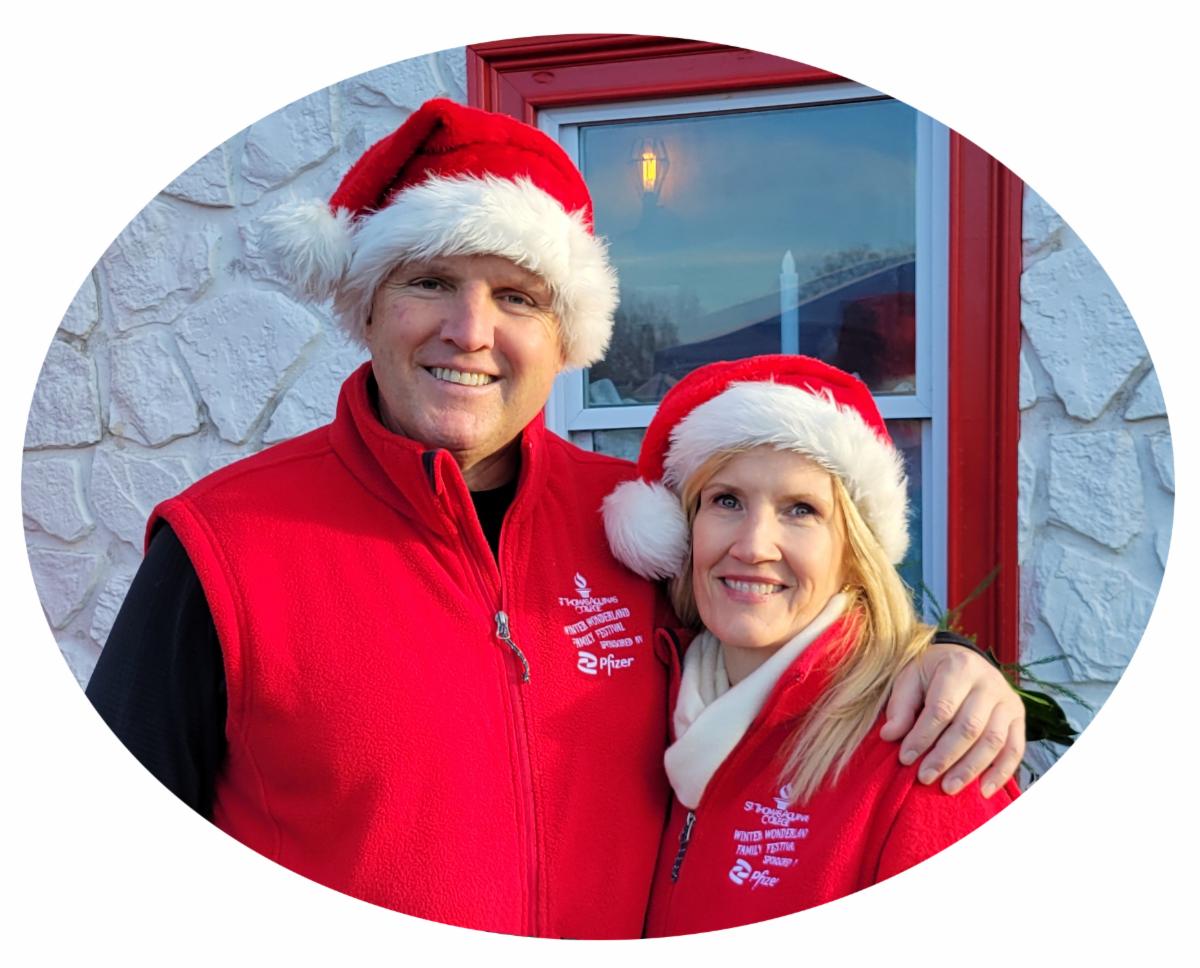 Ken and Laurie smiling